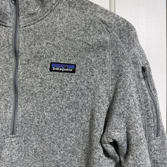 Patagonia Women's Better Sweater 1/4 Zip fleece
Pullover gray 25618 Size large - Picture 2 of 5